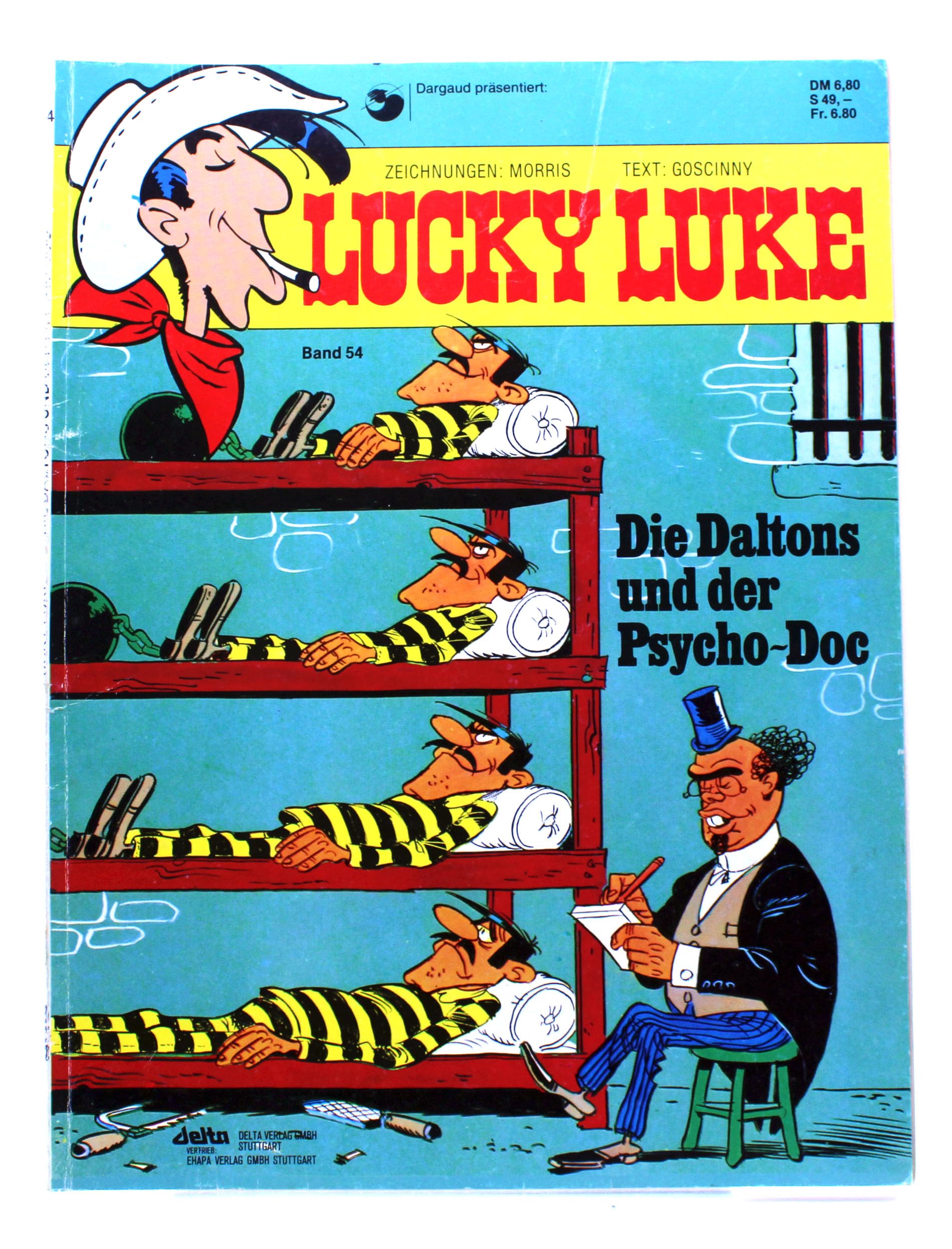 Lucky Luke, Bd.54, Die Daltons und der Psycho-Doc Manga