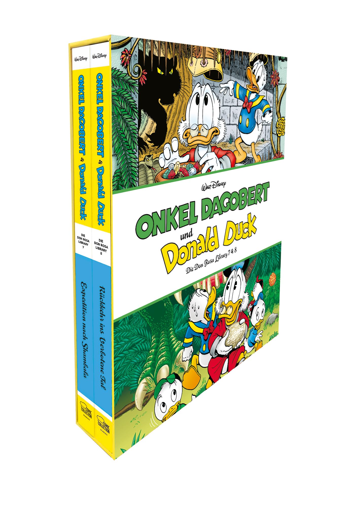Onkel Dagobert und Donald Duck - Don Rosa Library Schuber 4: Band 07 & 08 Manga
