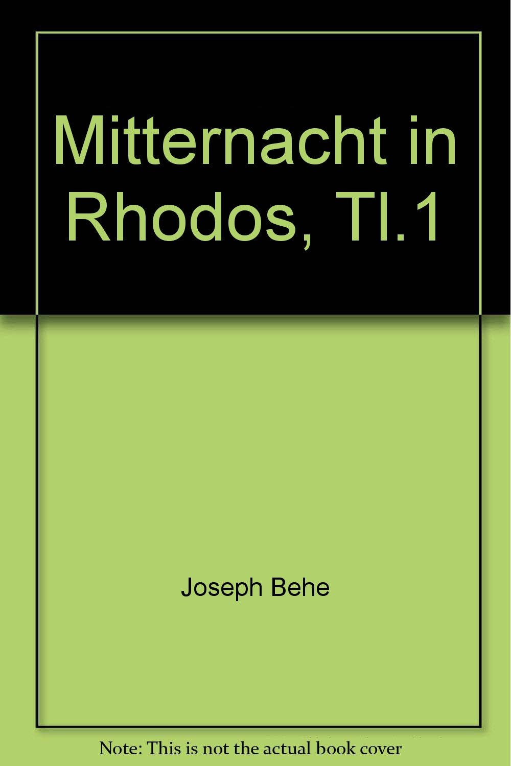 Product Image: Mitternacht in Rhodos, Tl.1