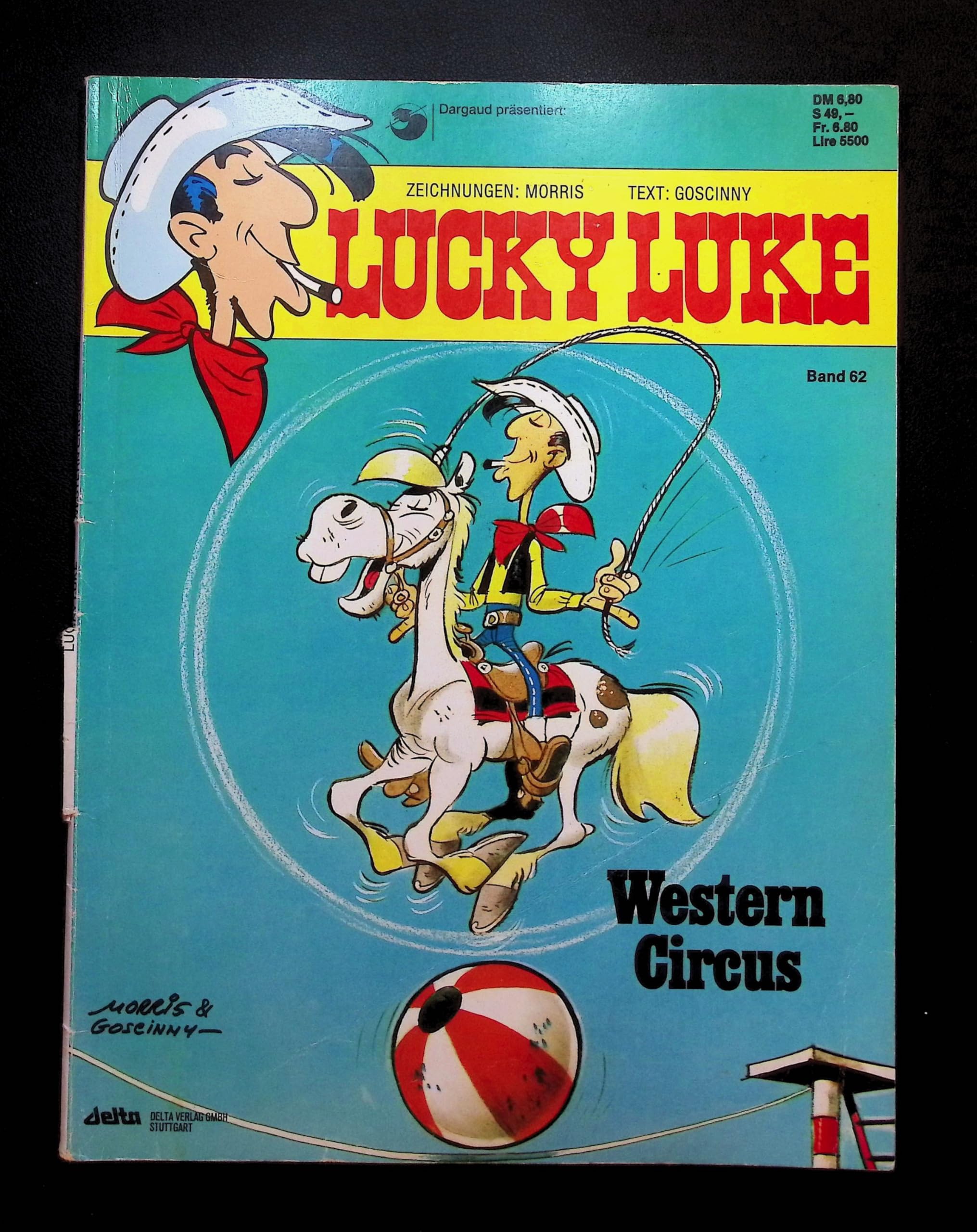 Lucky Luke, Bd.62, Western Circus Manga
