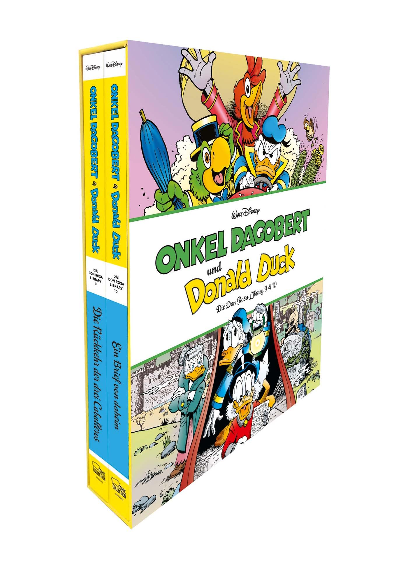 Onkel Dagobert und Donald Duck - Don Rosa Library Schuber 5: Band 09 & 10 Manga