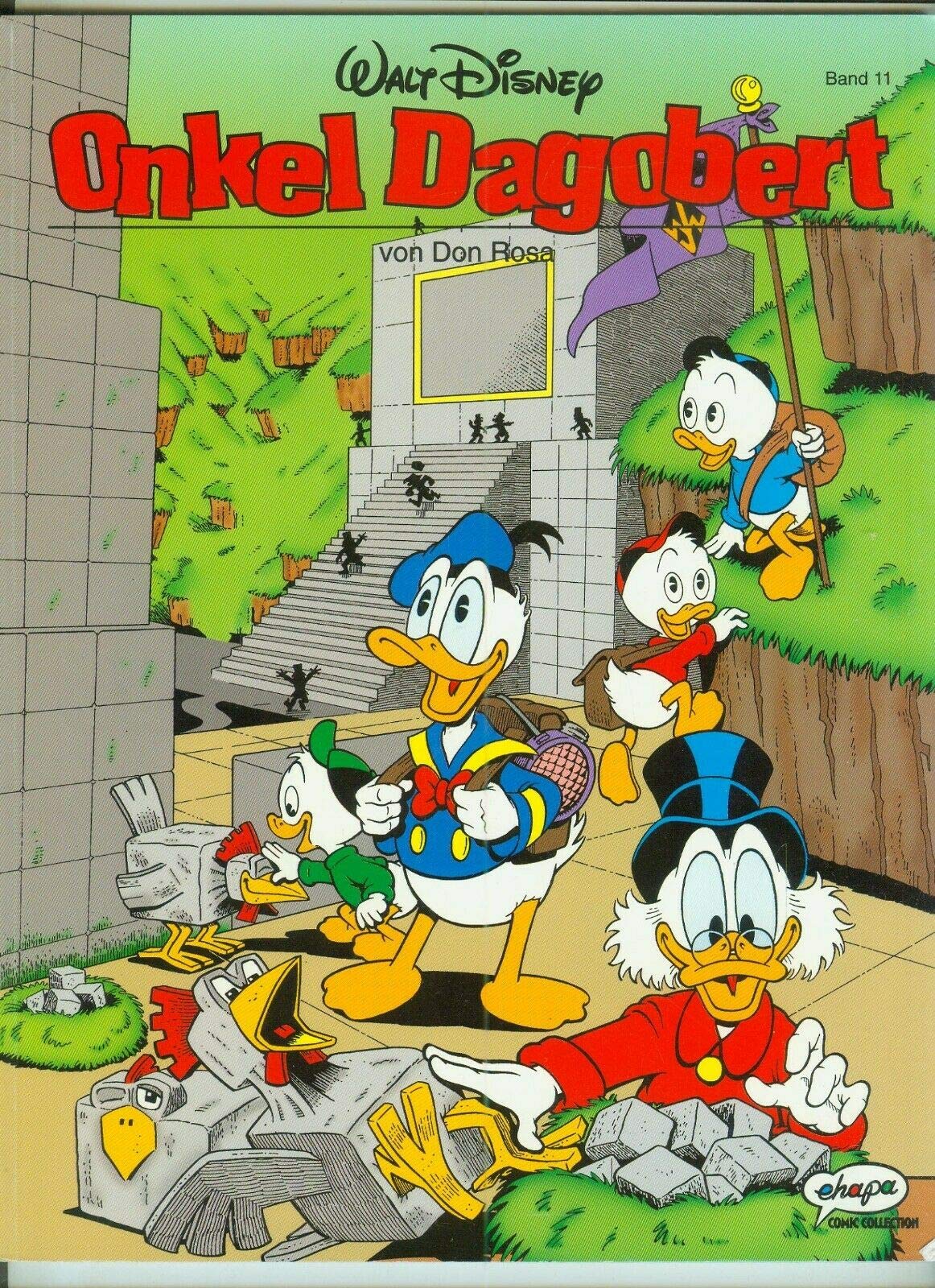 Disney: Onkel Dagobert: Onkel Dagobert, Bd.11, Zurück ins Land der viereckigen Eier Manga