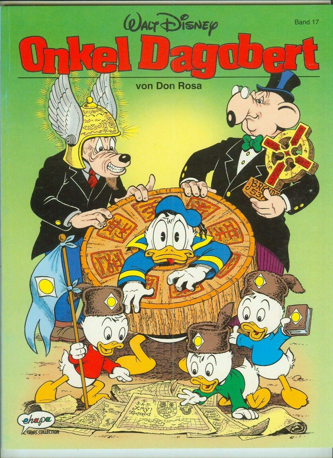 Disney: Onkel Dagobert: Onkel Dagobert, Bd.17, Dabeisein ist alles. Die Karten des Christoph Kolumbus. Finanzielles Schwergewicht. Zeitungsjagd Manga