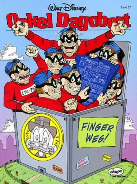 Disney: Onkel Dagobert: Onkel Dagobert, Bd.27, Sein goldenes Jubiläum. Gauner gegen Geldspeicher. Vergiss es. Onkel Dagobert Books