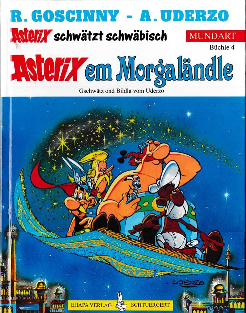 Asterix Mundart Geb, Bd.4, Asterix em Morgaländle Manga