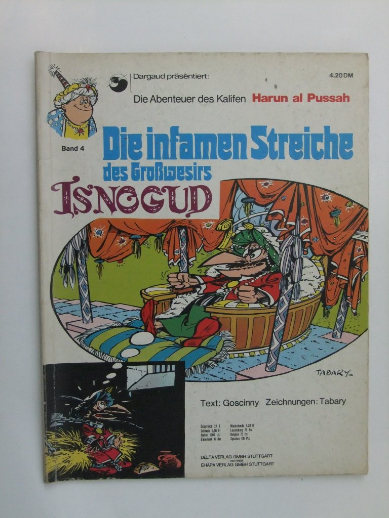 Die infamen Streiche des Grosswesirs Isnogud (Die Abenteuer des Kalifen Harun al Pussah, Band 4) Manga