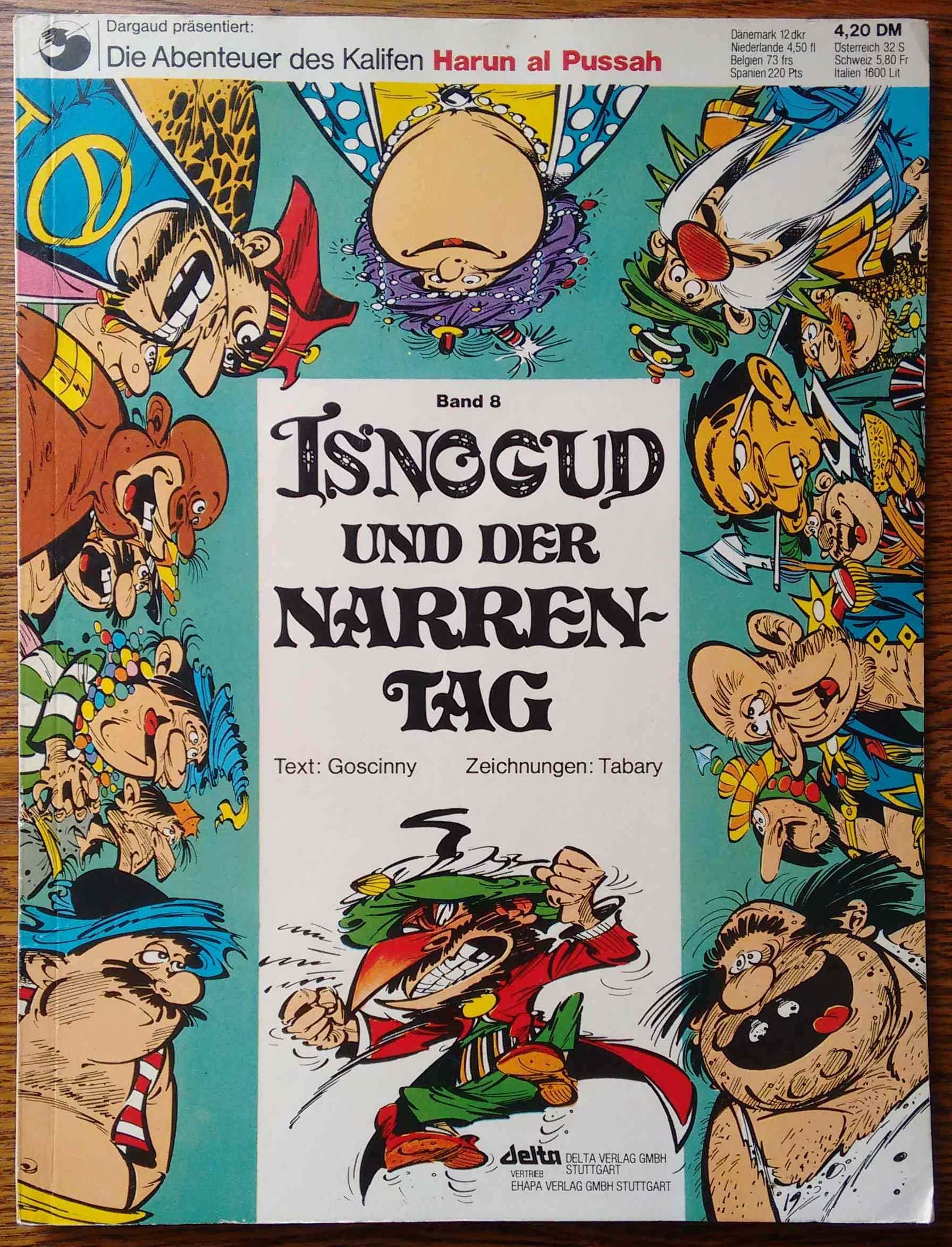 Isnogud, Bd.8, Isnogud und der Narrentag Manga