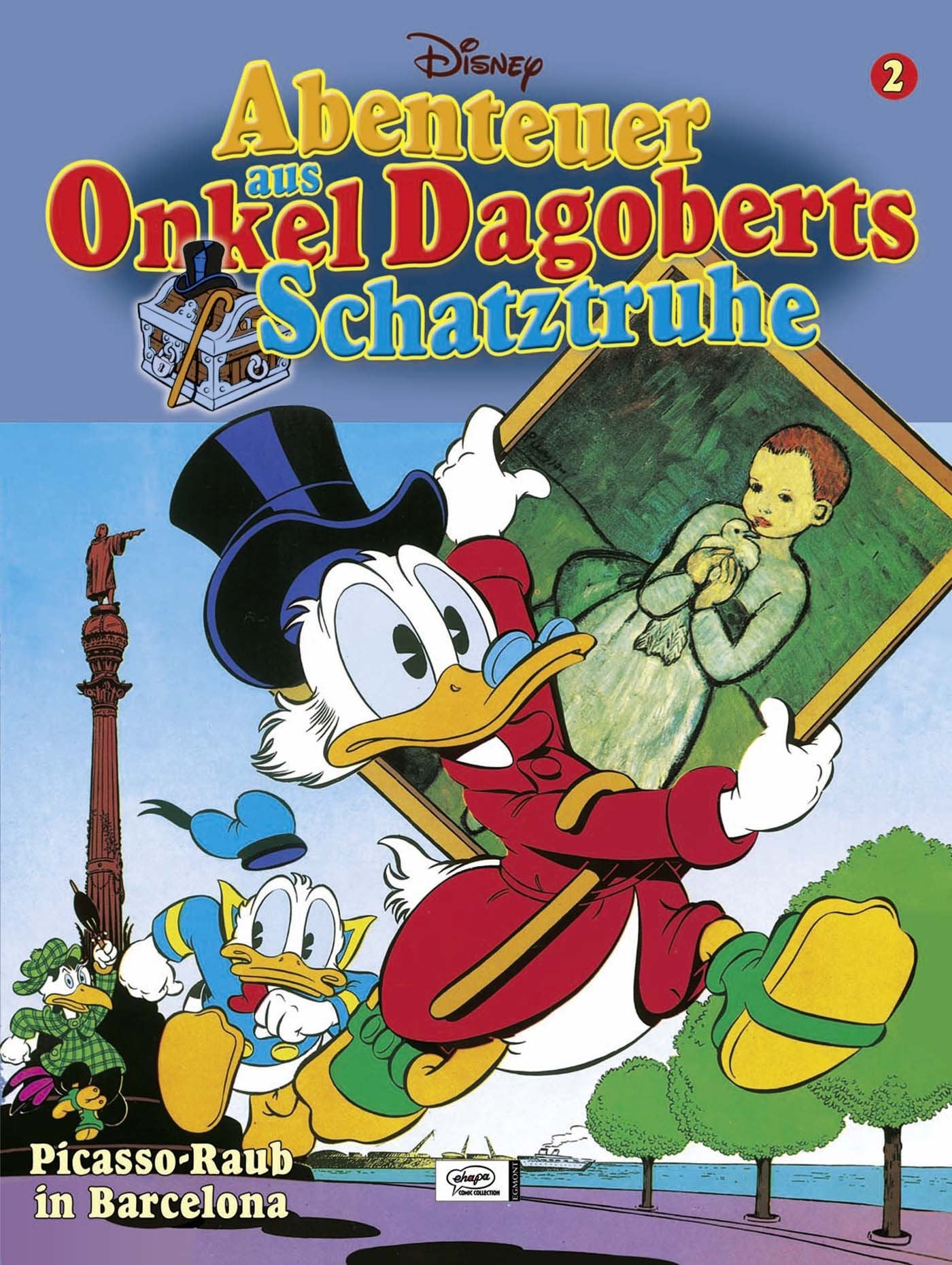 Disney: Onkel Dagoberts Schatztruhe Bd. 2. Picasso-Raub in Barcelona Manga