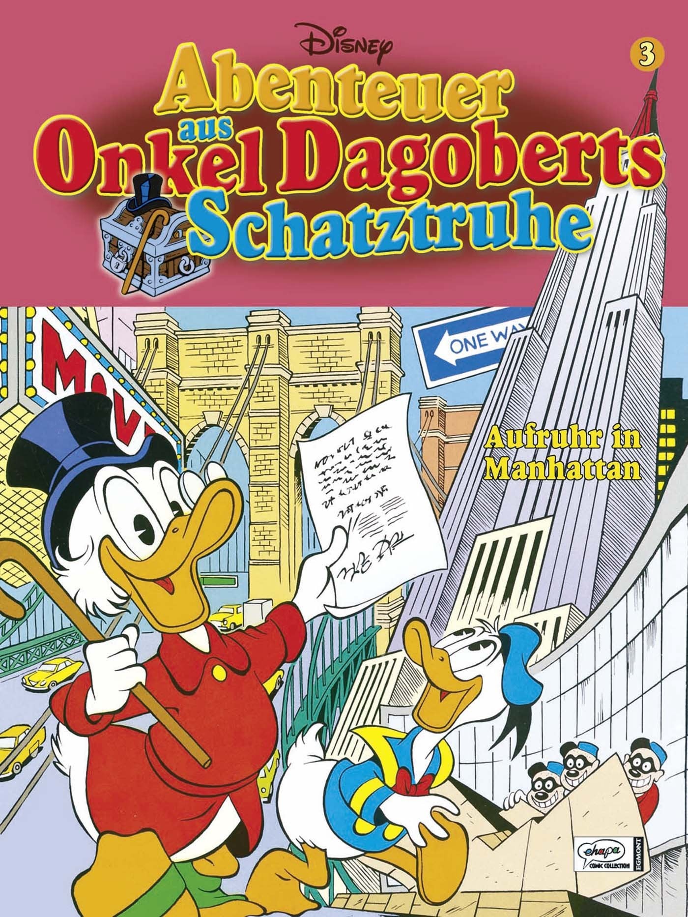 Disney: Onkel Dagoberts Schatztruhe Bd. 3. Aufruhr in Manhatten Manga