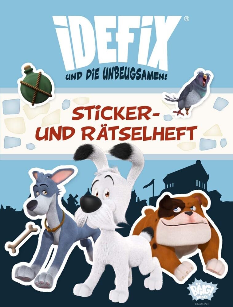 Idefix und die Unbeugsamen - Sticker- und Rätselheft: Beschäftigungsbuch zum Basteln und Rätseln Manga