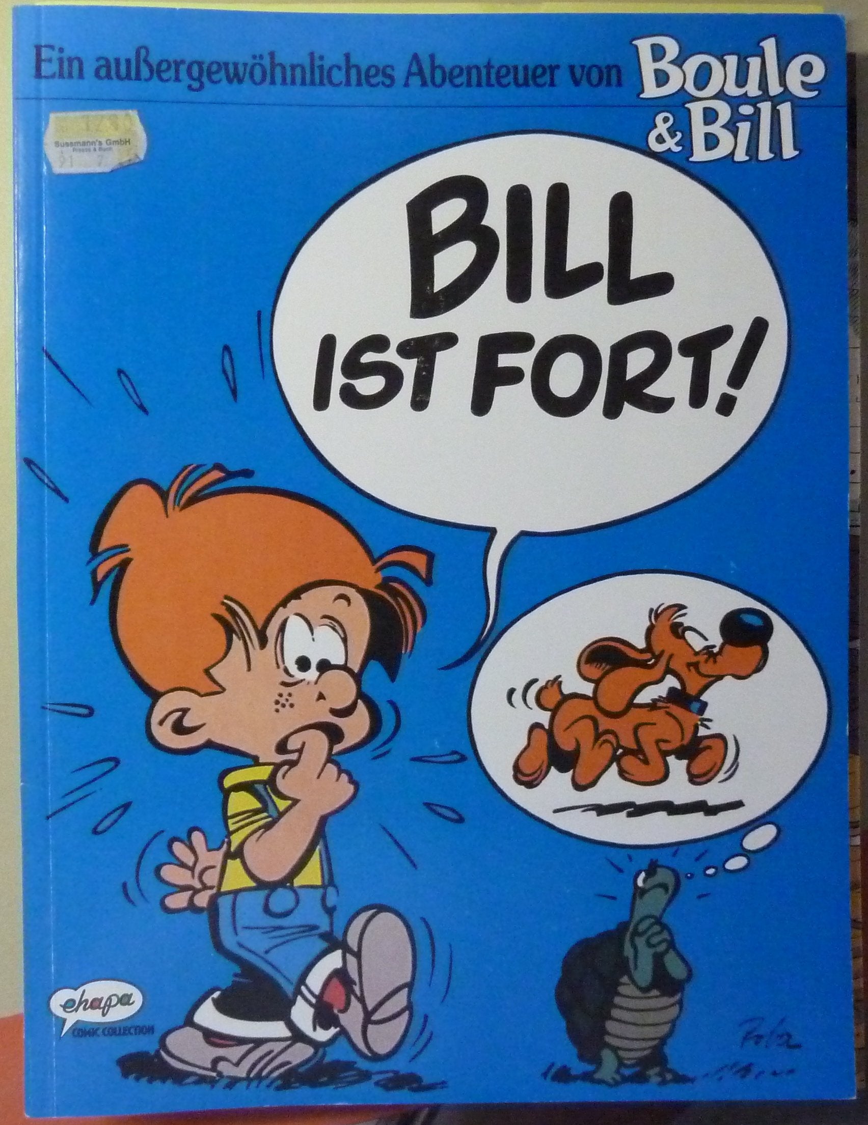 Ein außergewöhnliches Abenteuer von Boule und Bill: Bill ist fort! Manga