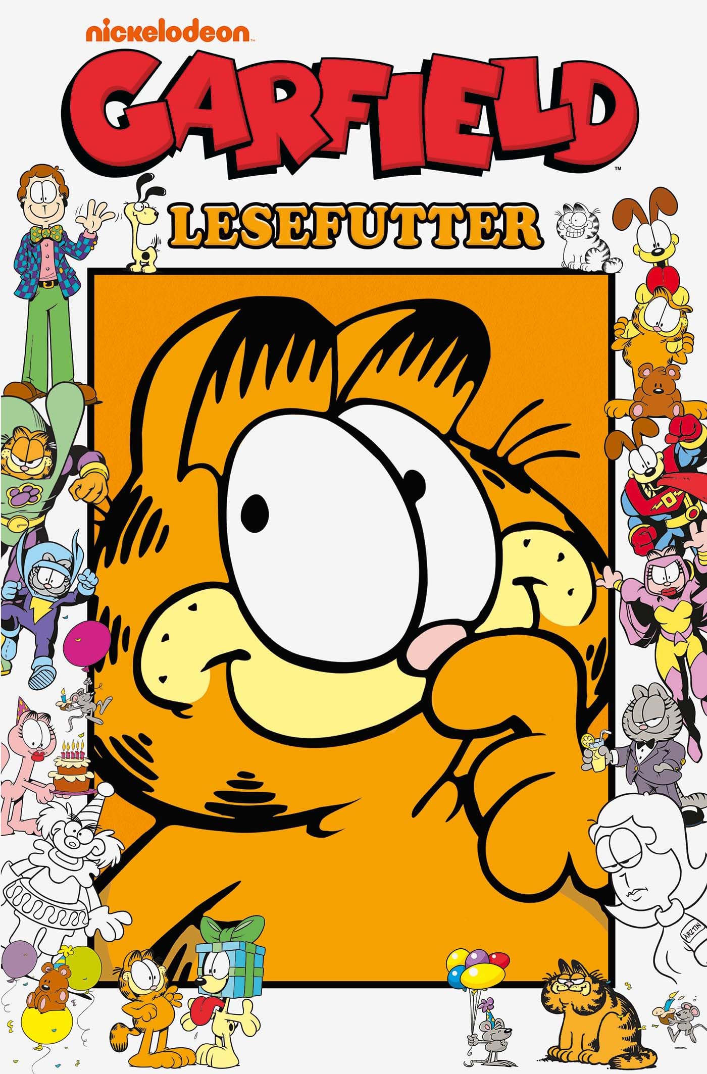 Lesefutter - Vollfarbige Garfield Comic-Geschichten Manga