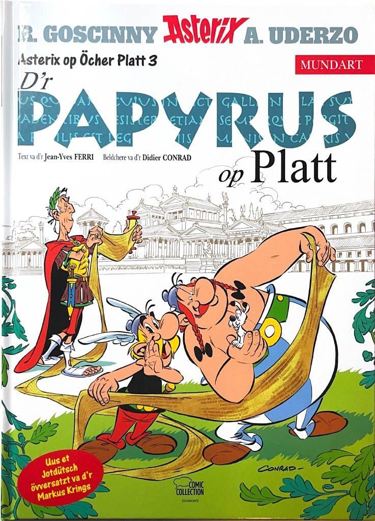Asterix Mundart auf Öcher Platt, Band 3, D'R Papyrus, Comic Manga