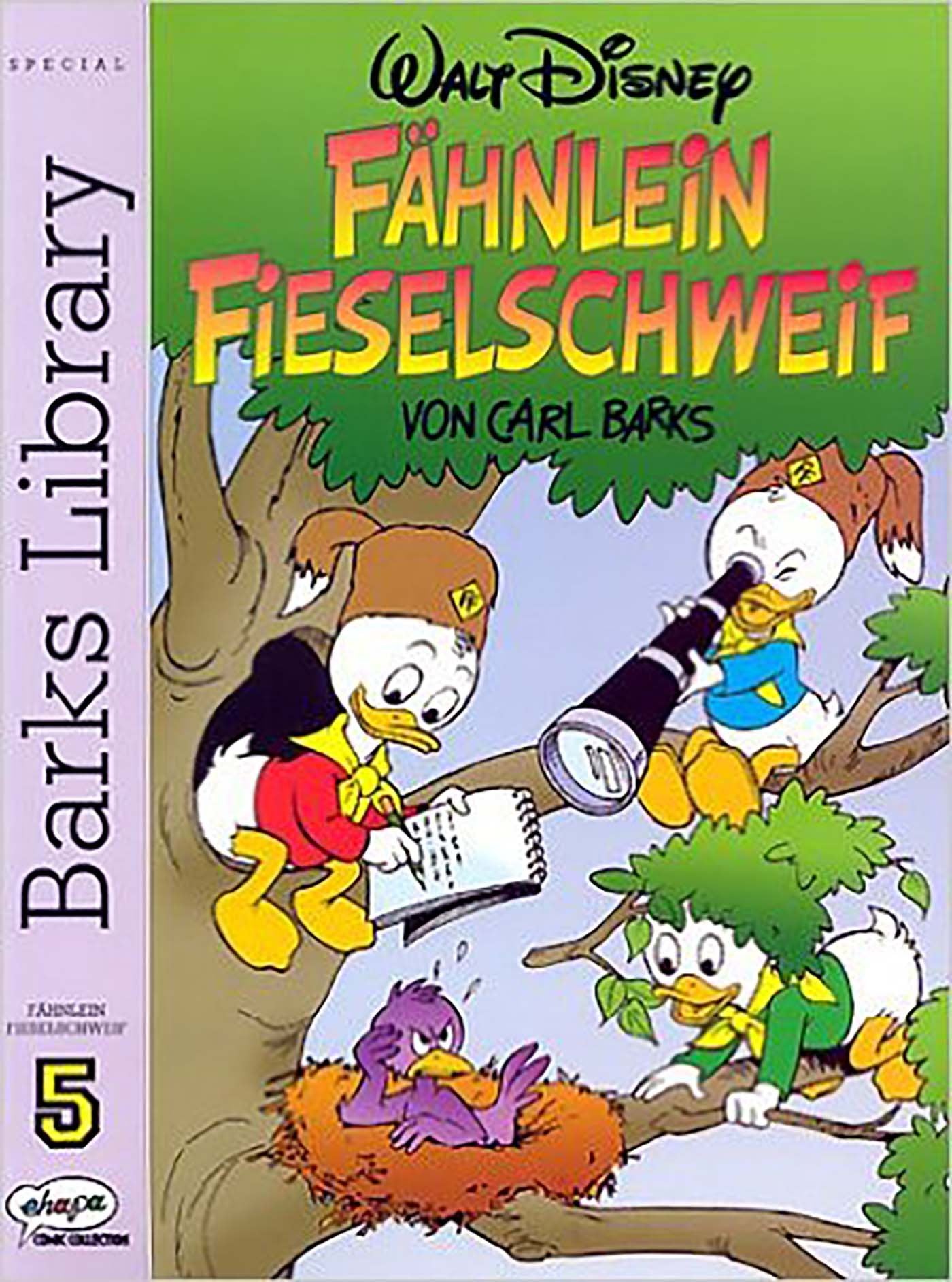 Barks Library Spezial, Fähnlein Fieselschweif 5 Manga