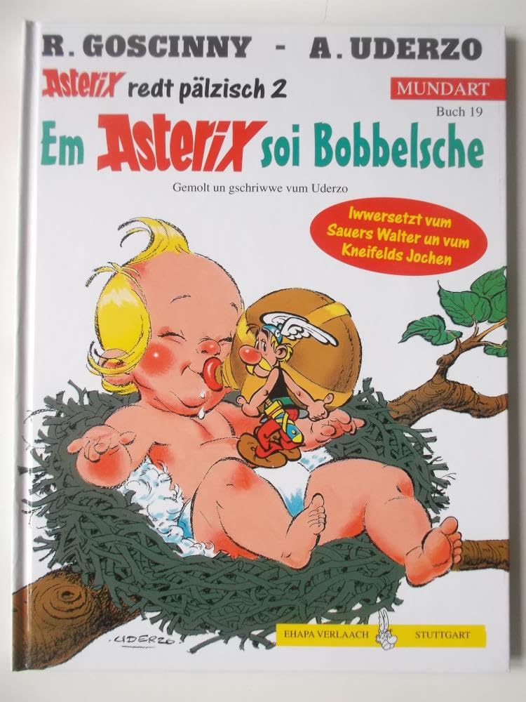 Asterix Mundart Geb, Bd.19, Em Asterix soi Bobbelsche Books
