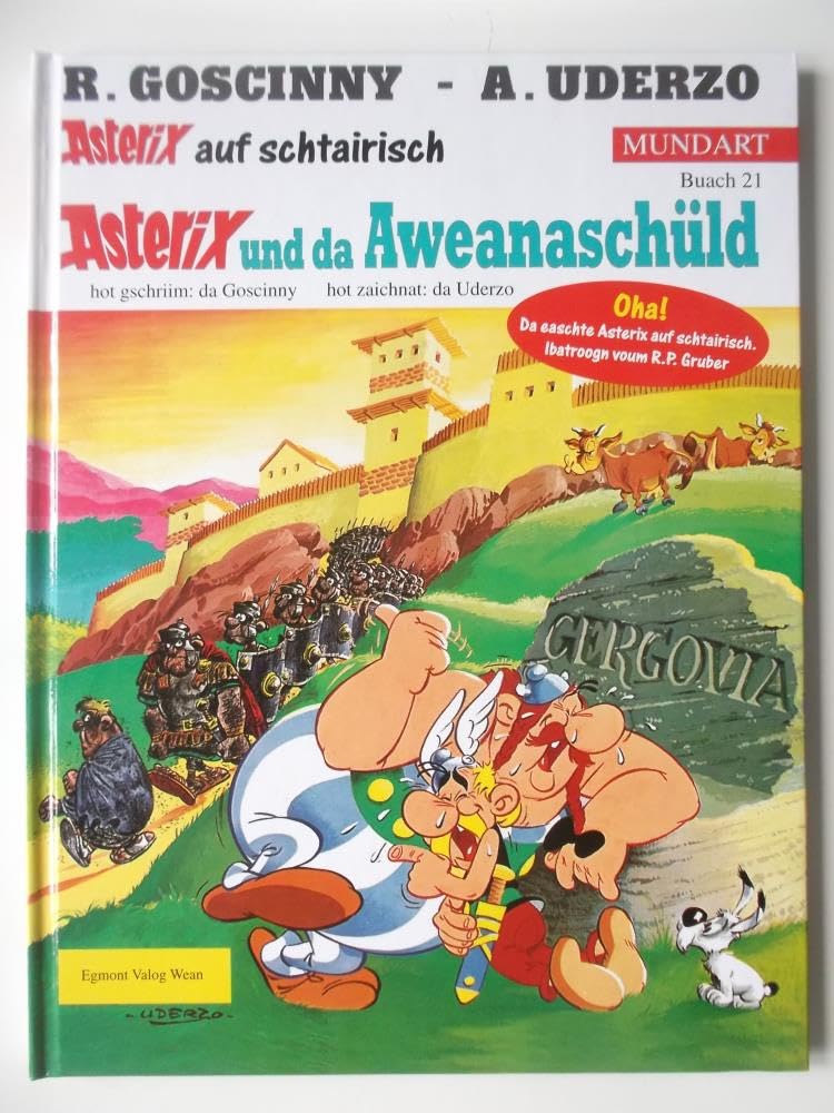 Asterix Mundart Geb, Bd.21, Asterix und da Aweanaschüld Books