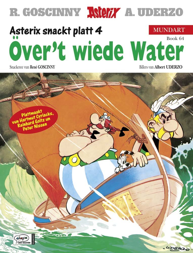 Asterix Mundart Plattdeutsch IV: Över't wiede Water Manga