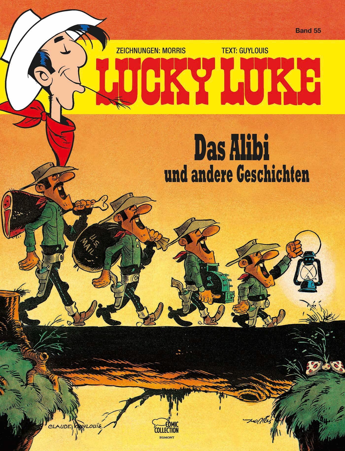 Lucky Luke 55: Das Alibi und andere Geschichten Manga