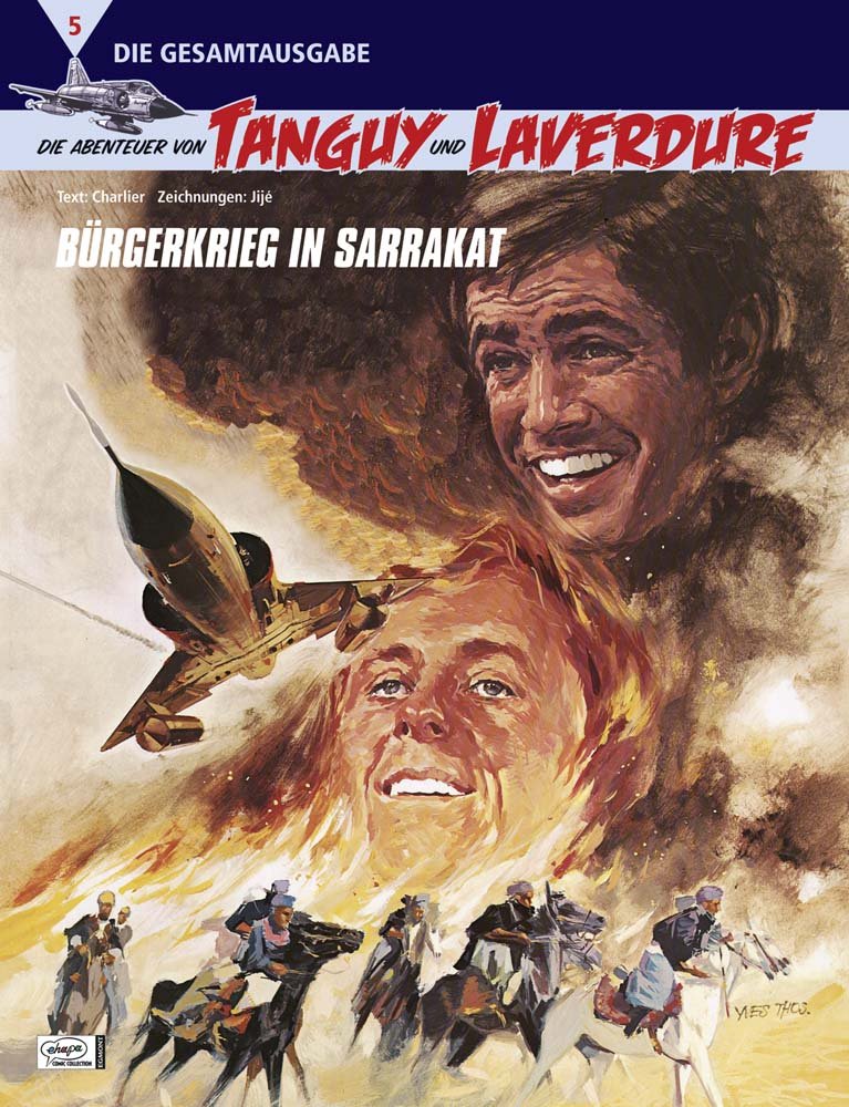Die Abenteuer von Tanguy und Laverdure Gesamtausgabe 05: Bürgerkrieg in Sarrakat Manga