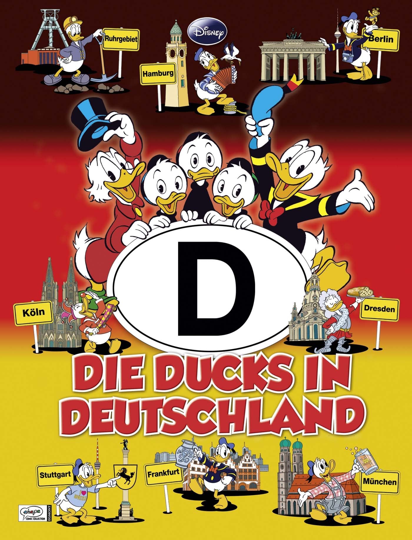 Disney: Die Ducks in Deutschland Manga