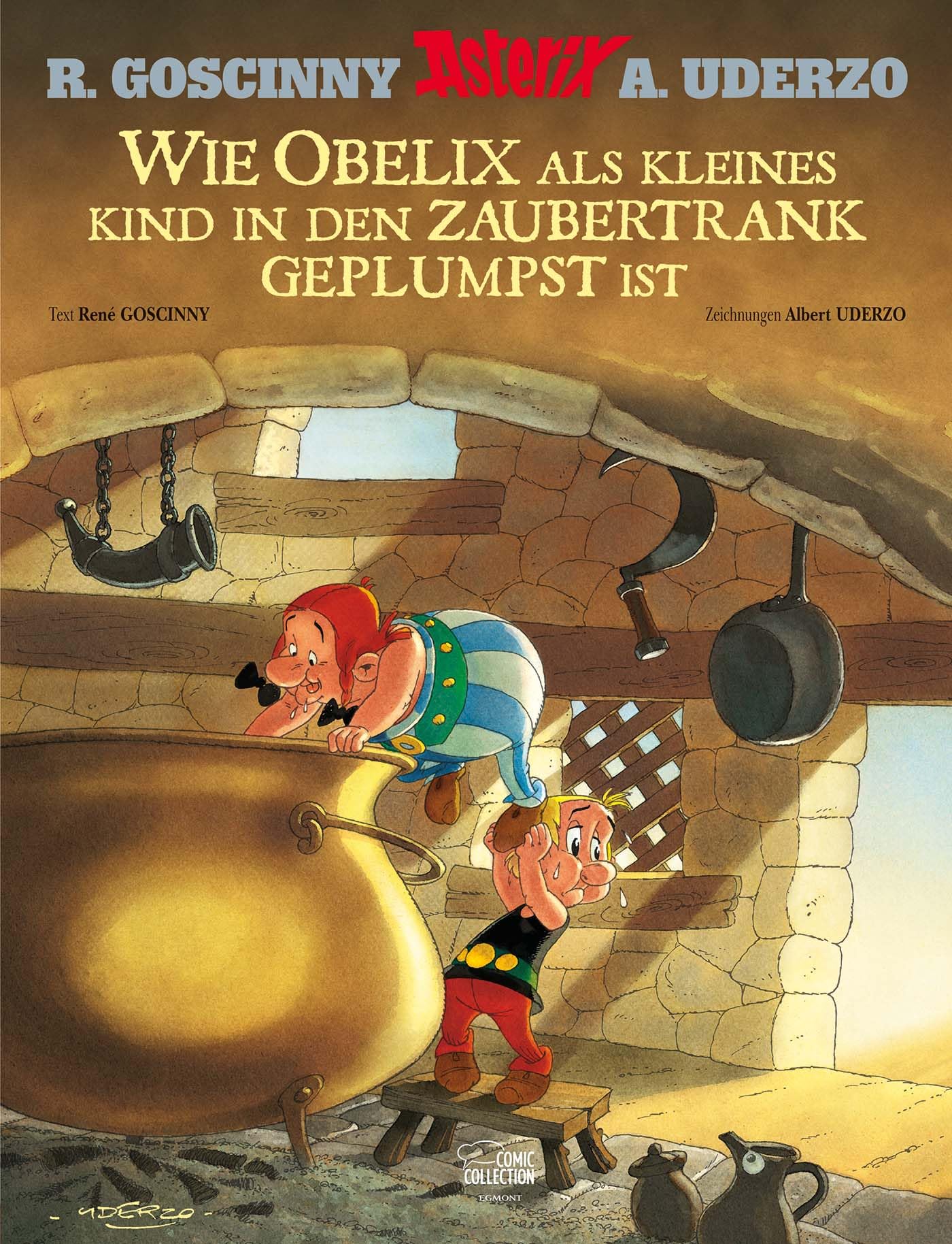 Asterix: Wie Obelix als kleines Kind in den Zaubertrank geplumpst ist Manga