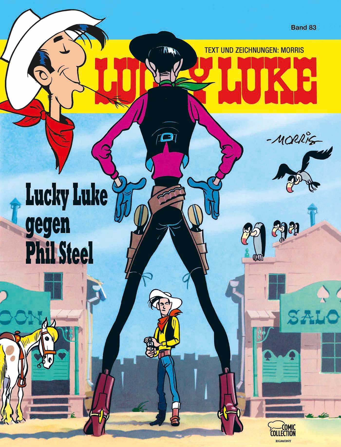 Lucky Luke 83 - Lucky Luke gegen Phil Steel Manga