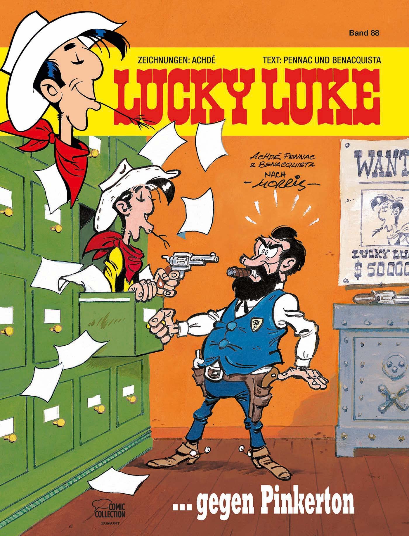 Lucky Luke 88 - Lucky Luke gegen Pinkerton Manga