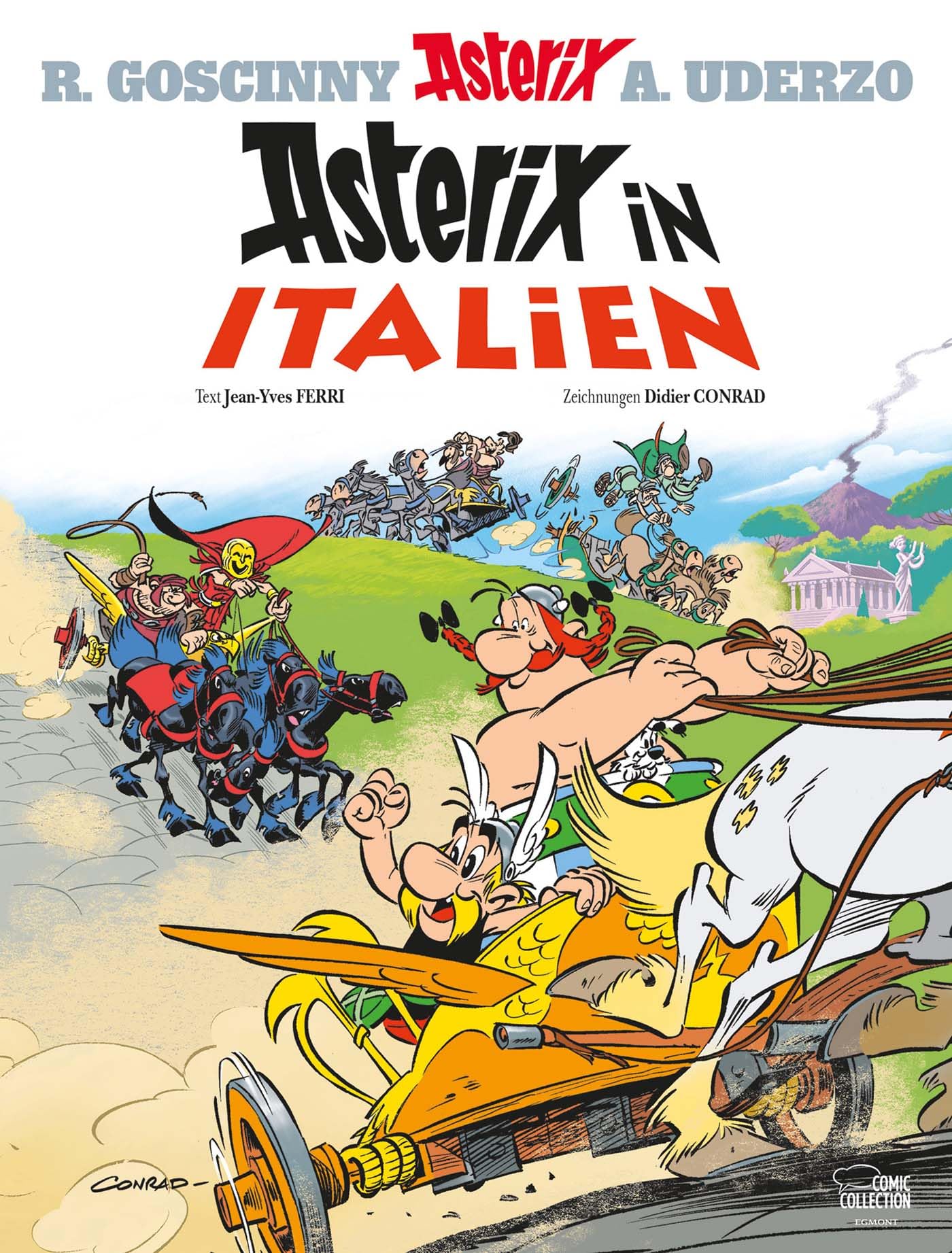 Asterix 37. Asterix in Italien Manga