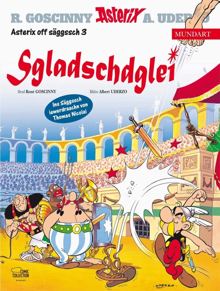 Asterix Mundart Sächsisch III Manga