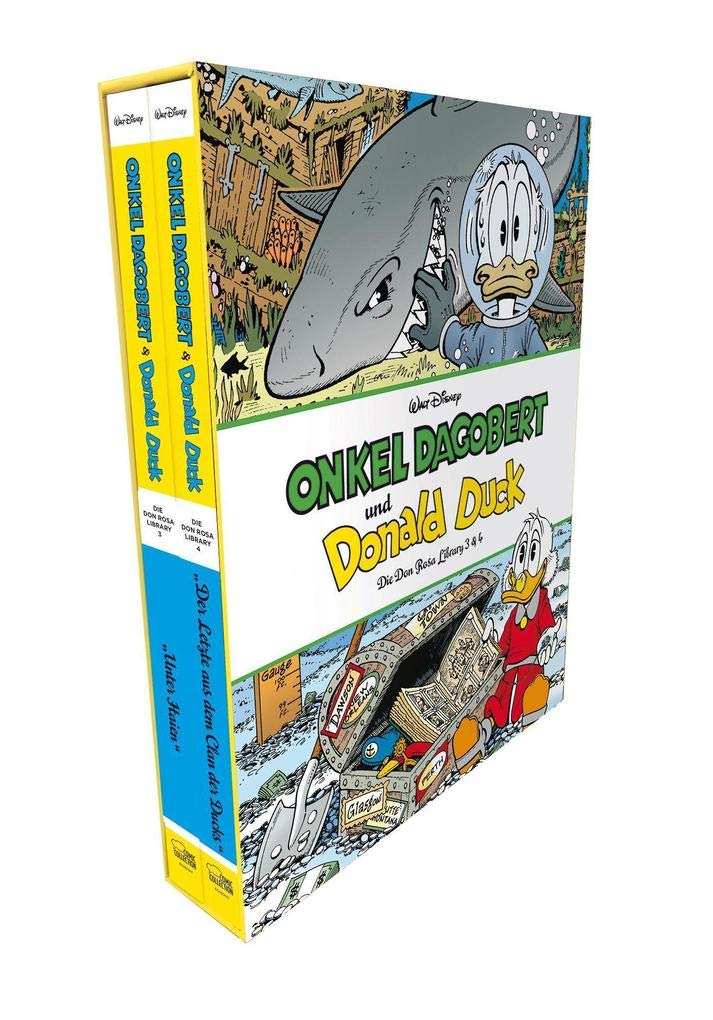 Onkel Dagobert und Donald Duck - Don Rosa Library Schuber 2: Band 03 & 04 Manga