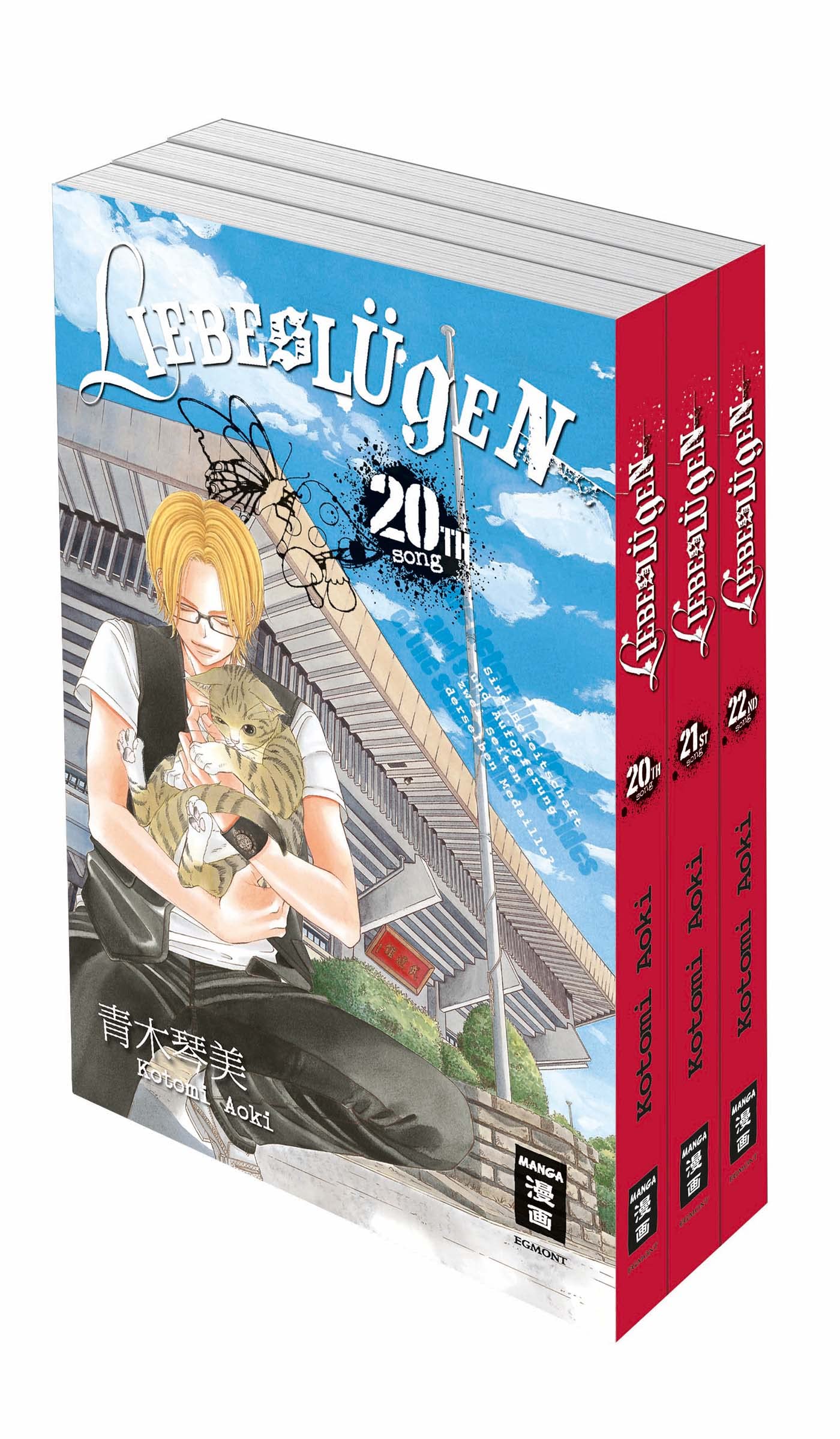 Liebeslügen Abschluss-Bundle: enthält die Bände 20, 21, 22 Manga