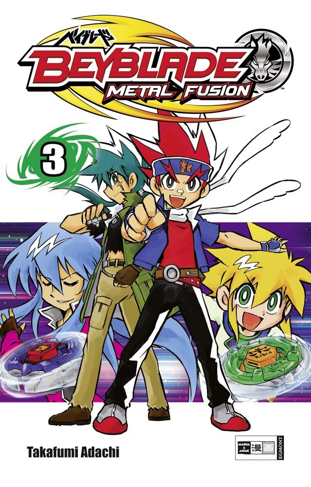 Beyblade: Metal Fusion 03 Manga