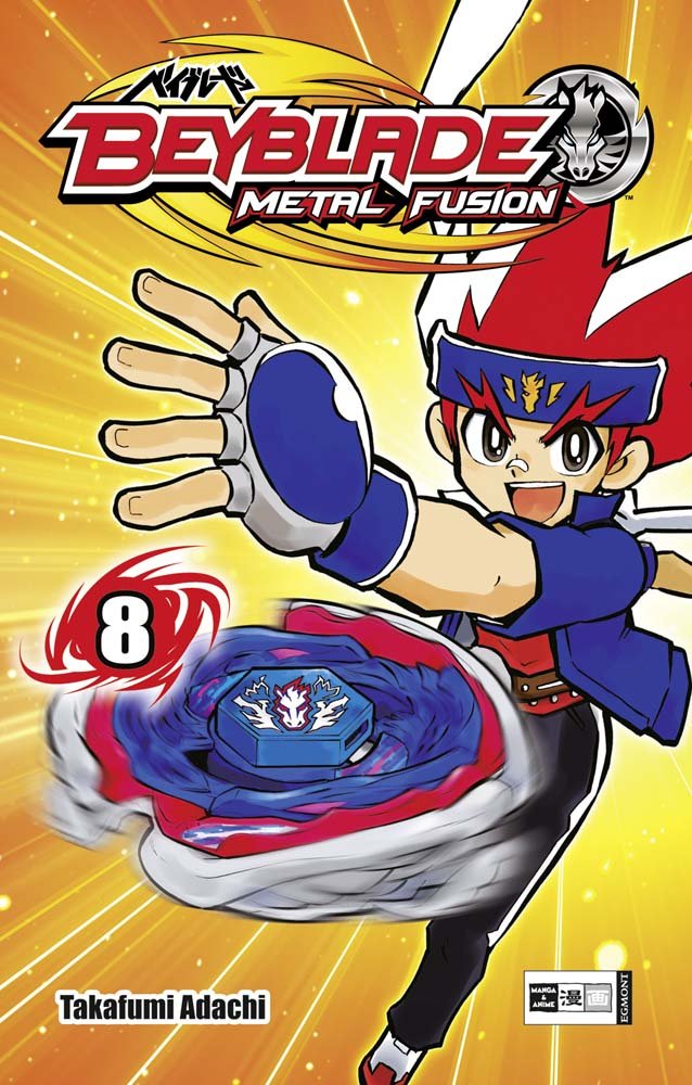 Beyblade: Metal Fusion 08 Manga