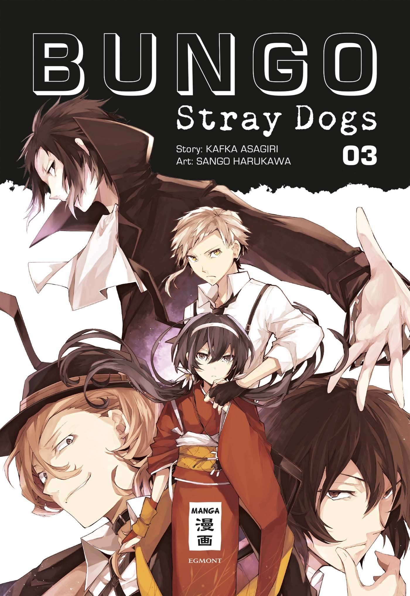 Bungo Stray Dogs 03 Manga