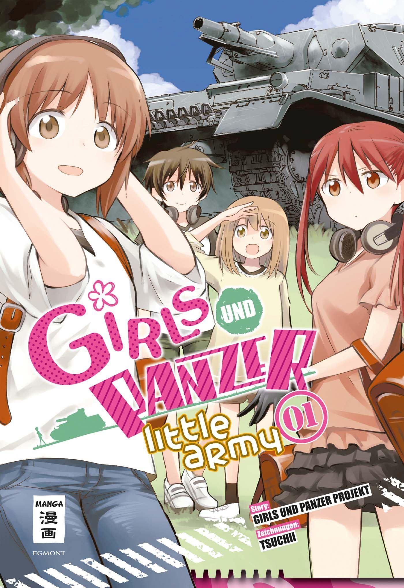 Girls und Panzer - Little Army 01 Manga