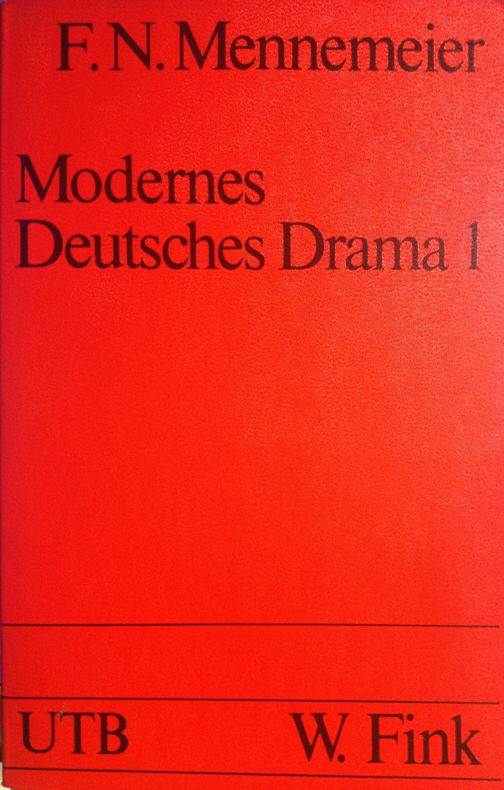 Modernes deutsches Drama Film, Art & Culture