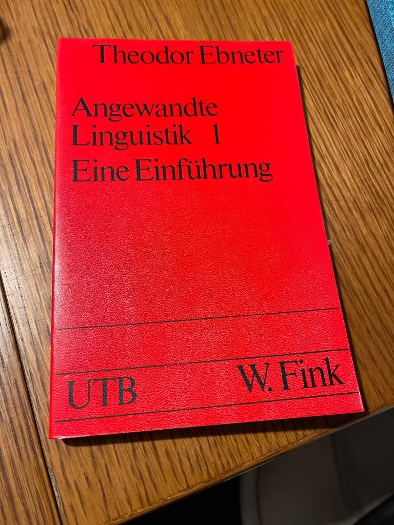 Angewandte Linguistik 1 - Grundlagen: Eine Einführung (UTB S (Small-Format): Uni-Taschenbücher) Film, Art & Culture