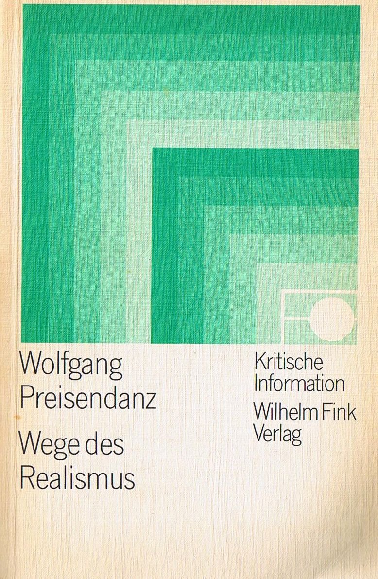 Kritische Information, Band 49: Wege des Realismus Zur Poetik und Erzählkunst im 19. Jahrhundert Contemporary literature Books