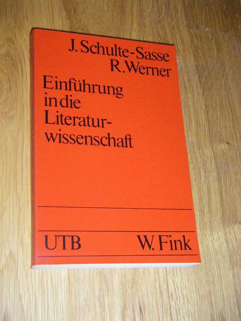 Einführung in die Literaturwissenschaft Books