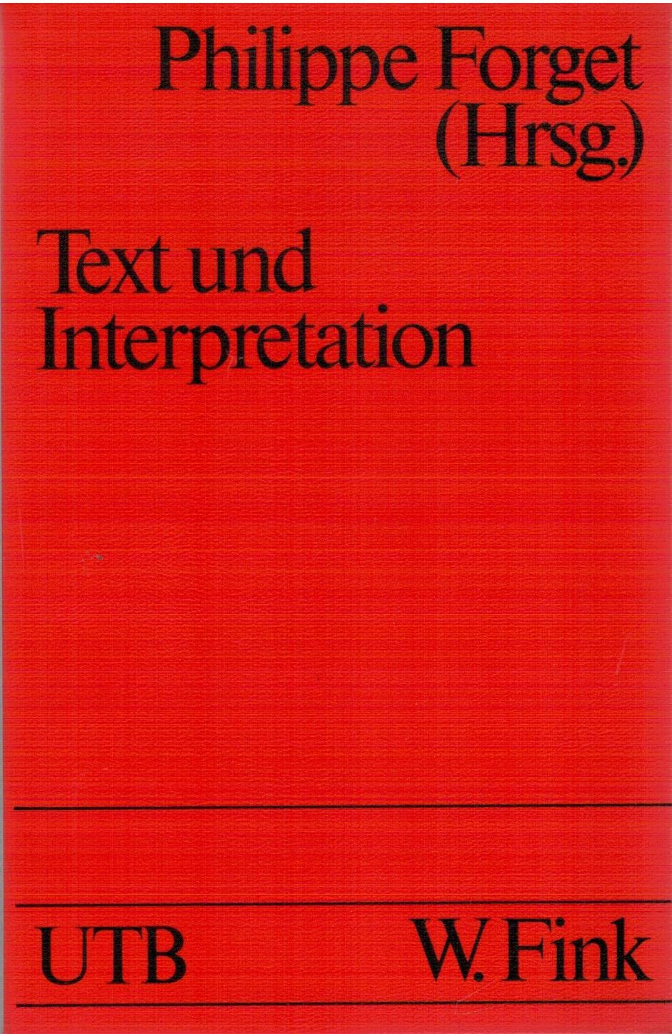 Text und Interpretation: Deutsch-französisc Books