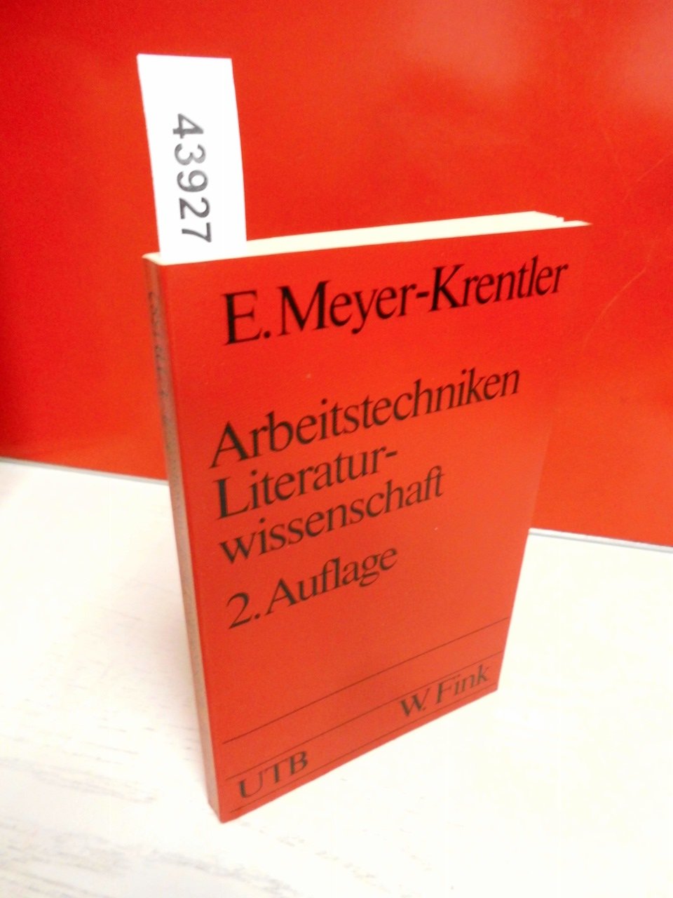 Arbeitstechniken Literaturwissenschaft Books