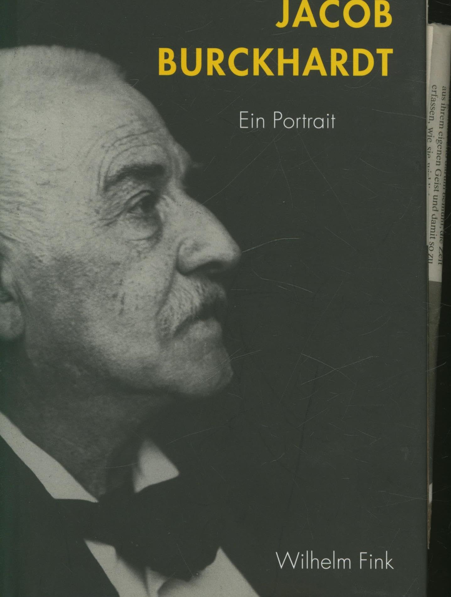 Jacob Burckhardt: Ein Portrait Social Sciences
