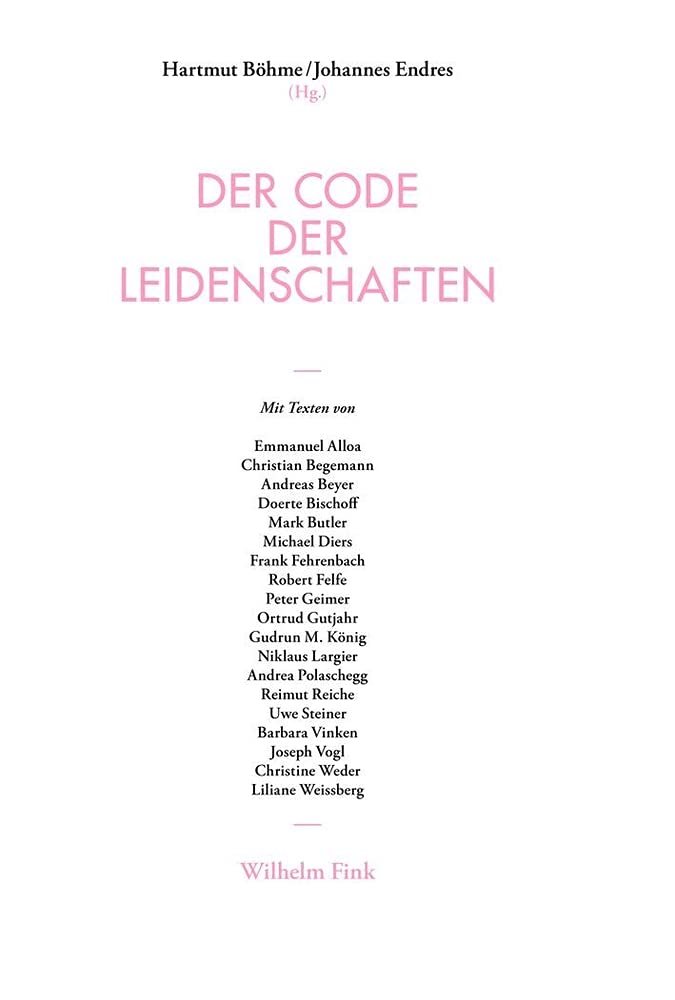 Der Code der Leidenschaften. Fetischismus in den Künsten Philosophy