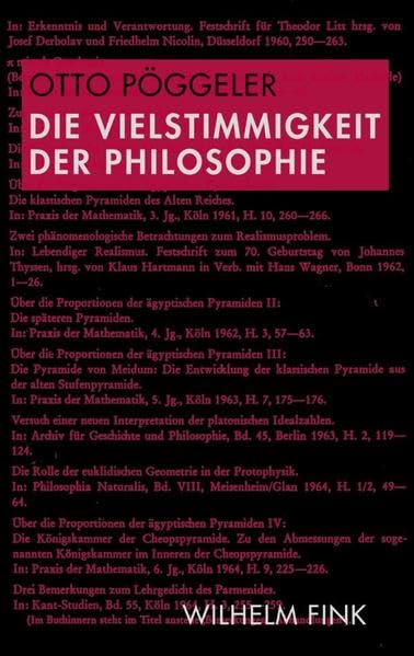 Die Vielstimmigkeit der Philosophie Philosophy