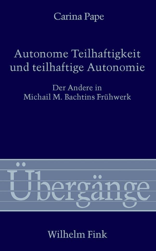 Autonome Teilhaftigkeit und teilhaftige Autonomie Philosophy