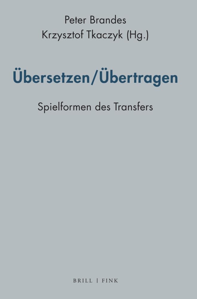 Übersetzen/Übertragen Contemporary literature