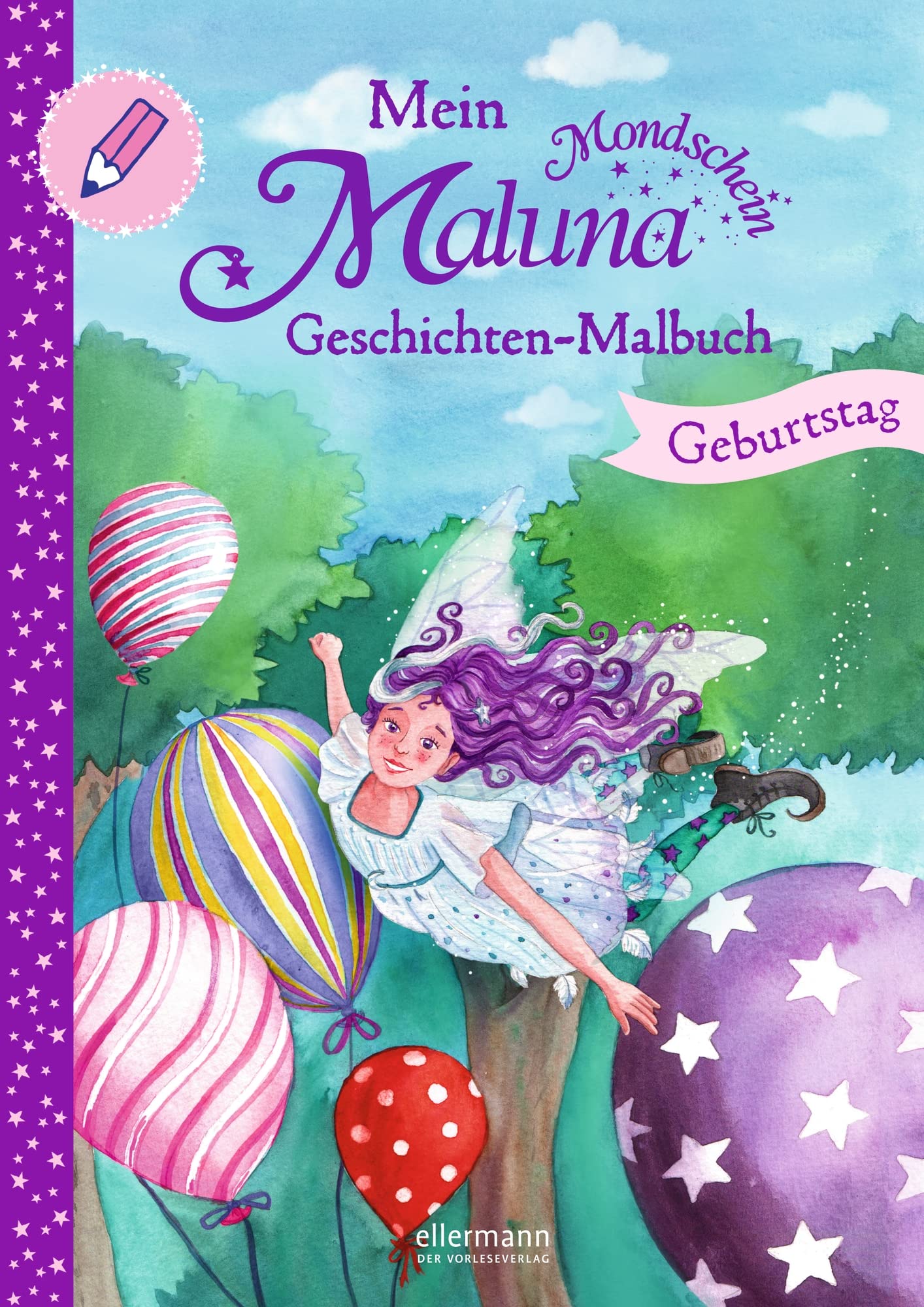 Mein Maluna Mondschein Geschichten-Malbuch. Geburtstag Non-fiction