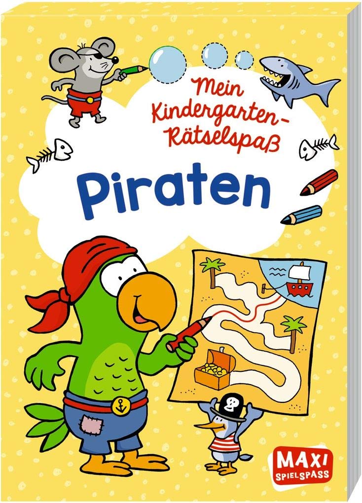 Mein Kindergarten-Rätselspaß: Piraten Tiptoi & Games