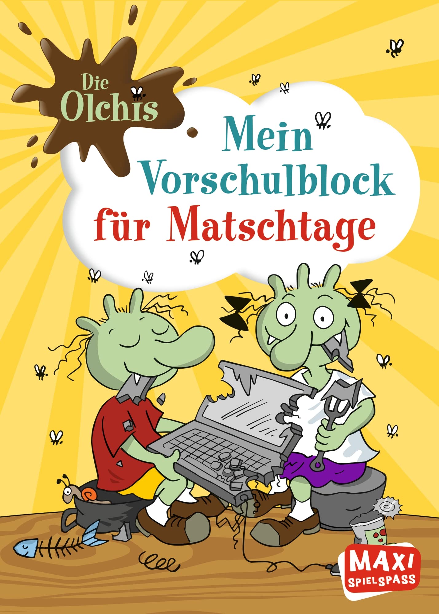 Die Olchis. Mein Vorschulblock für Matschtage Art & Literature