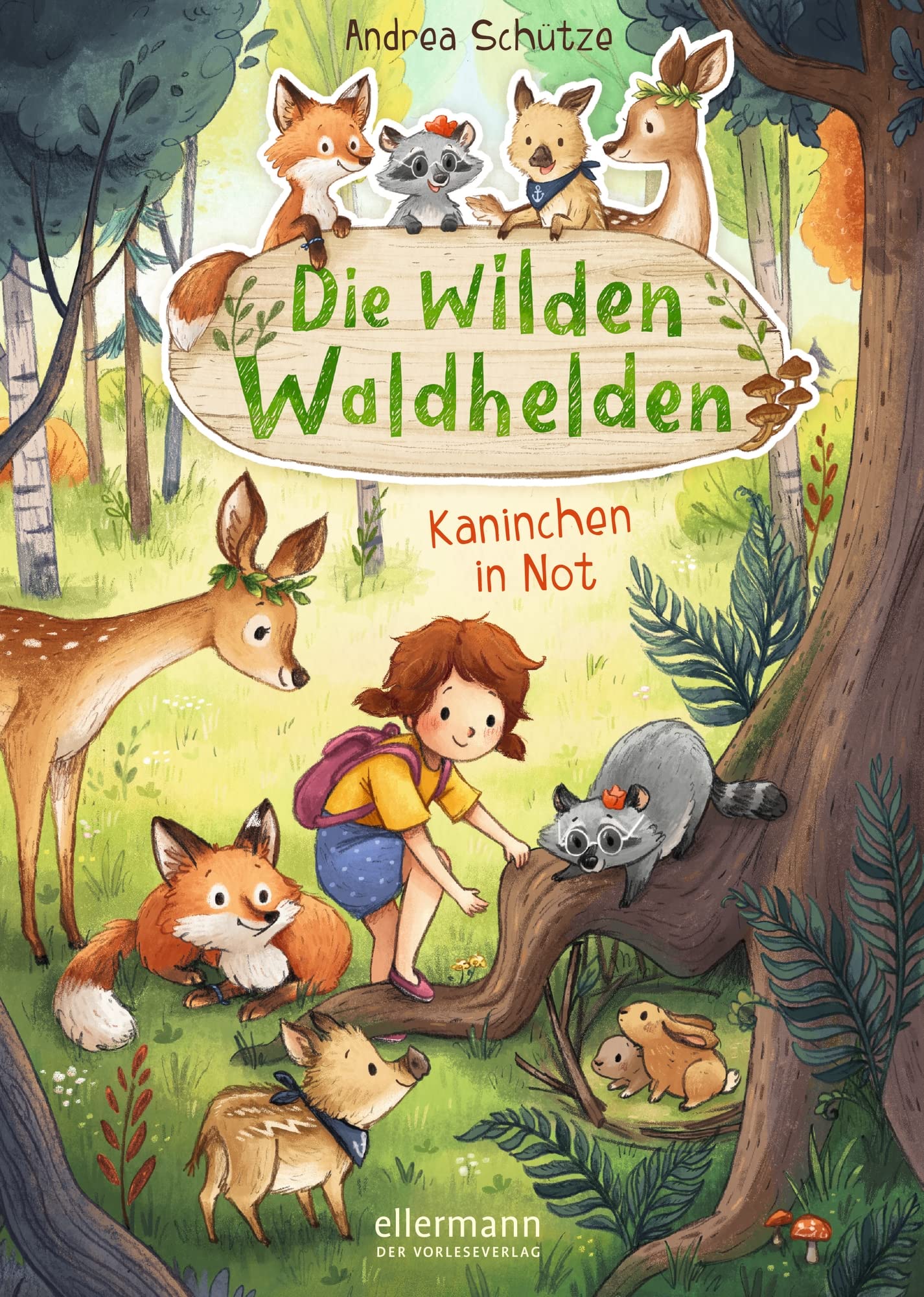 Die wilden Waldhelden. Kaninchen in Not Non-fiction